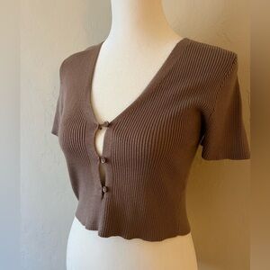 Forever 21 ribbed crop top